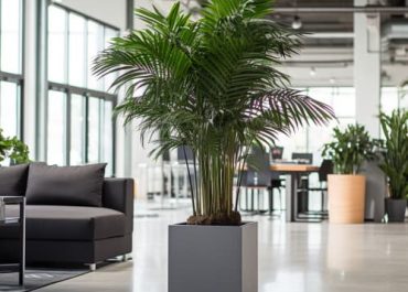 Créer un Espace Intérieur apaisant avec des palmiers Stabilisés : L’Oasis de Sérénité dans l’Environnement Professionnel