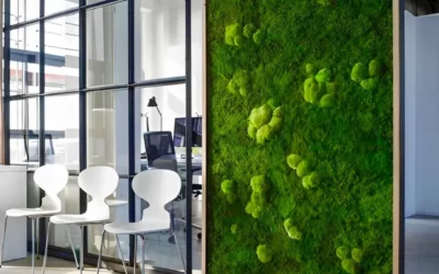 Murs et tableaux en végétaux stabilisés : créativité et esthétique