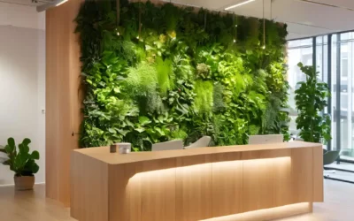 Combien coûte un mur végétal d’intérieur ?