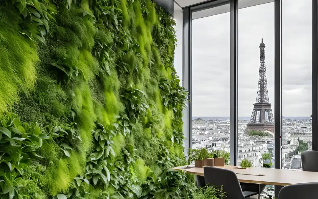 Paris : un mur végétal d’intérieur dans vos bureaux