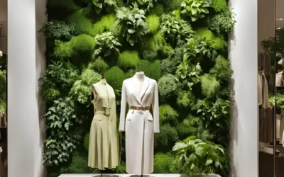 Un mur végétal d’intérieur dans votre boutique parisienne